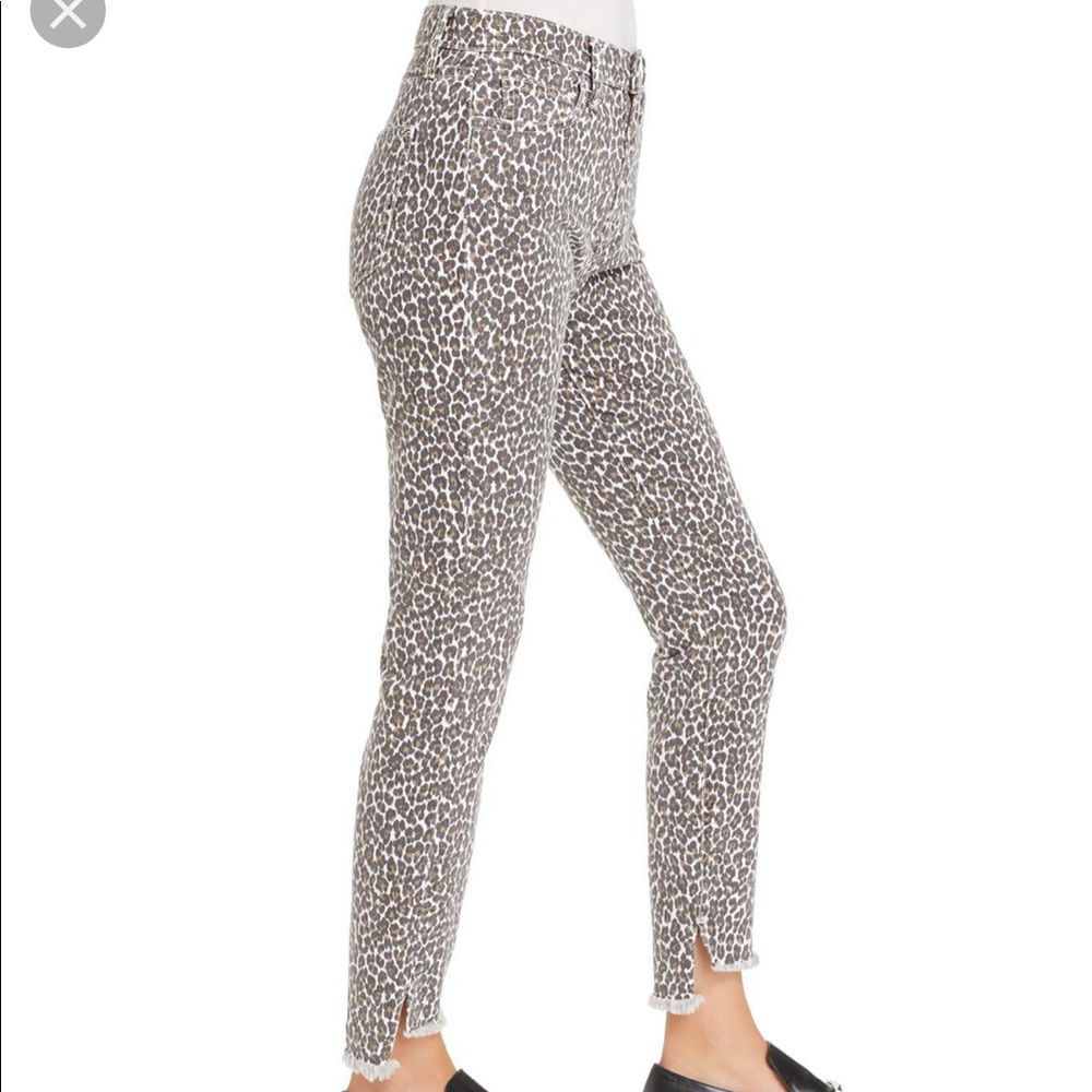 Current/Elliott Super High Waist Stiletto Jeans